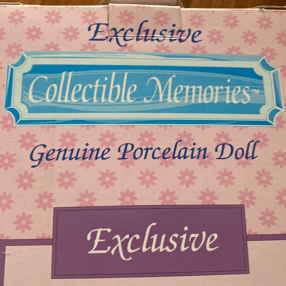 Collectible Memories Exclusive Porcelain Bride Doll - 16” EUC wOriginal Box